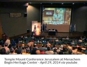 Temple Mount Conference Jerusalem