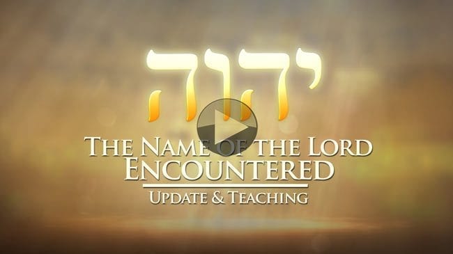 The Name of the LORD Encountered