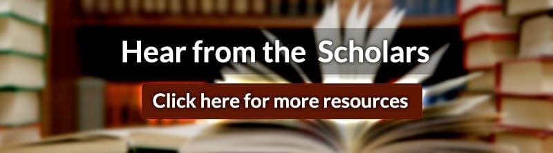 Hear From the Scholars (Free Members Only)